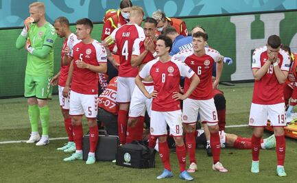 El mundo del deporte se une por la salud de Christian Eriksen