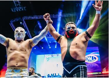 Aliado a Virus, Carístico regresa a la final del torneo de parejas del CMLL