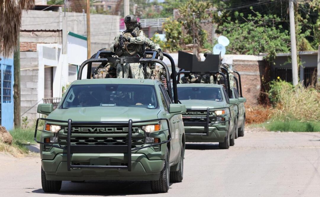Fuerzas federales refuerzan la seguridad en Sinaloa. Foto: Especial