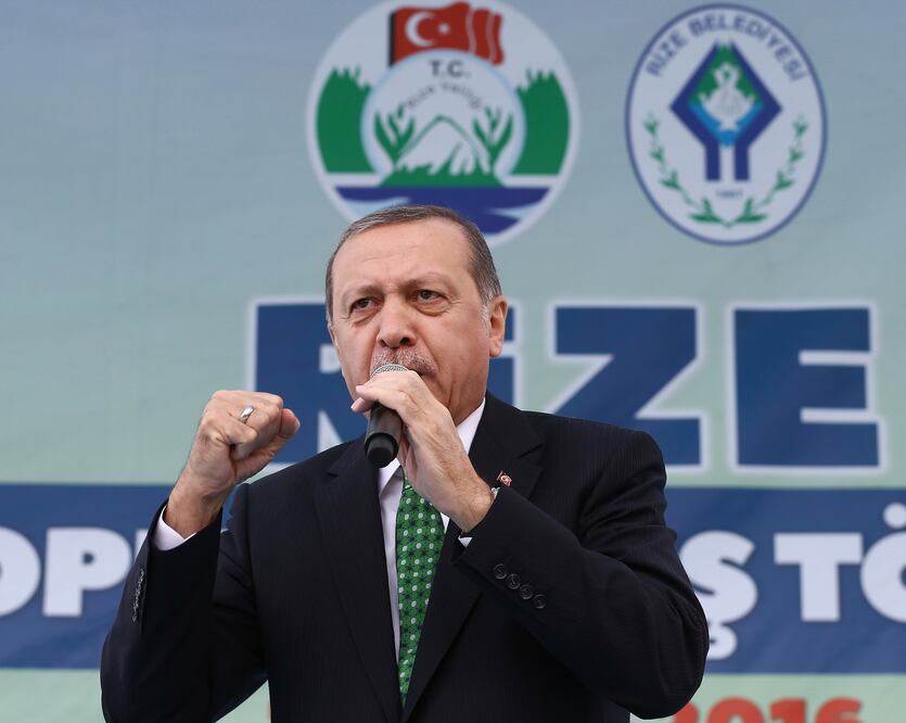 Recep Tayyip Erdogan, presidente turco (Foto: AP)