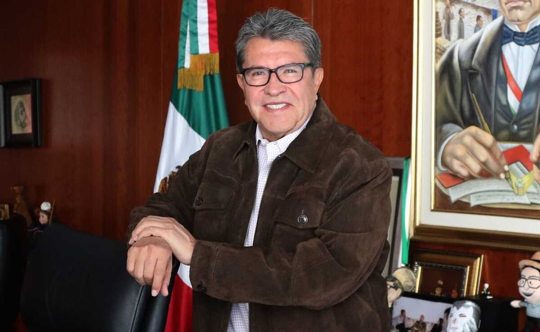 Ricardo Monreal, coordinador de Morena en el Senado /Archivo. EL UNIVERSAL