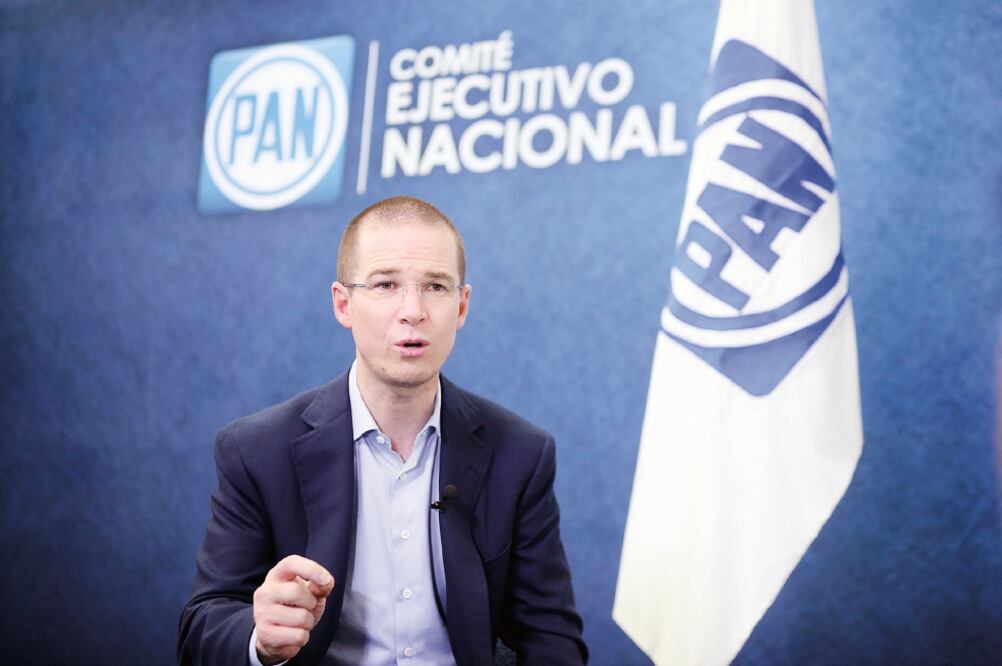 Ricardo Anaya Cortés, presidente electo de Acción Nacional (IVÁN STEPHENS. EL UNIVERSAL)