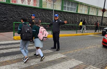 Regreso seguro a clases: más de 15 mil policías cuidan a estudiantes y padres de familia en CDMX