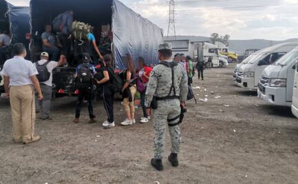 Detienen a 330 migrantes en operativo en autopista Puebla-Orizaba  