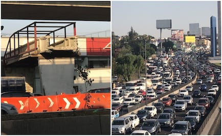 Derribo de puente obsoleto paraliza Periférico Norte 