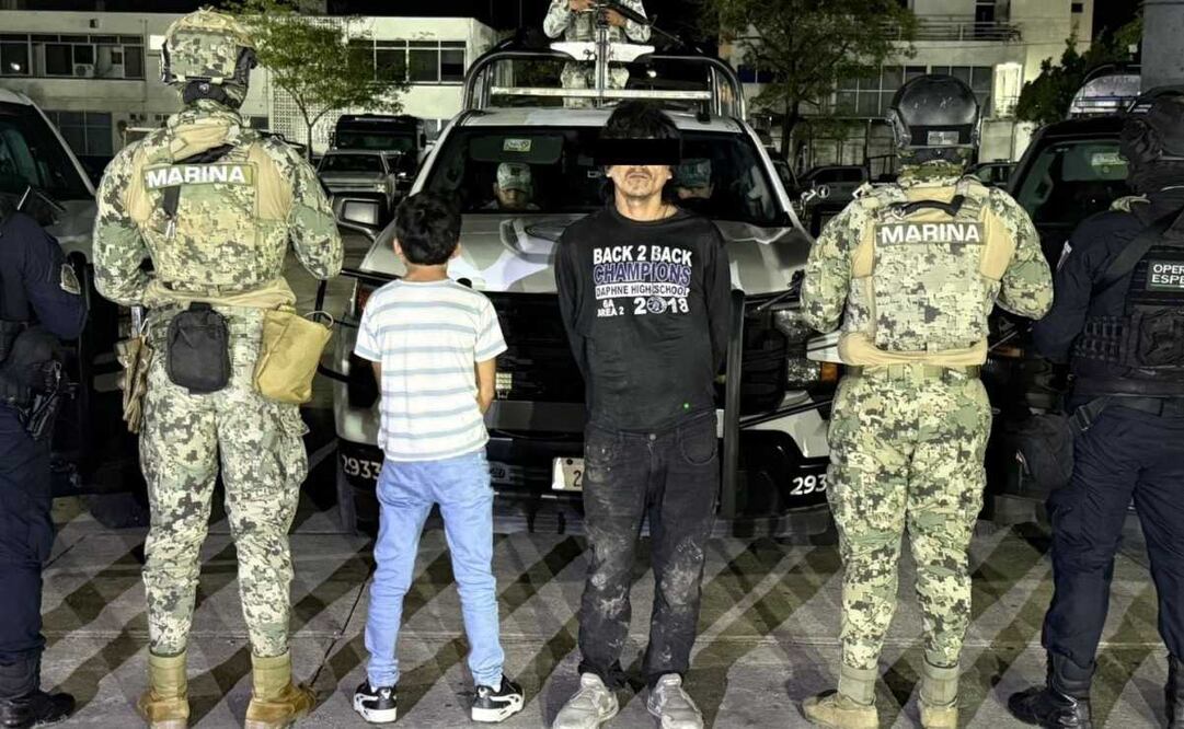 Cae "El Niño Sicario", adolescente integrante de grupo delictivo dedicado al secuestro en Tabasco (12/10/2025). Foto: Especial