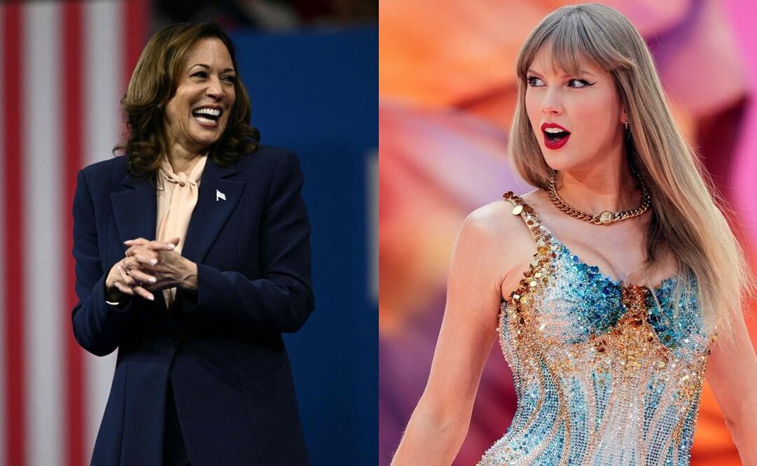 Taylor Swift anunció su apoyo a Kamala Harris en las elecciones de EU. Foto: especial