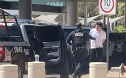 VIDEO: Vuelven a detener al youtuber Markitos Toys ahora en el aeropuerto de Culiacán; esposado intenta huir