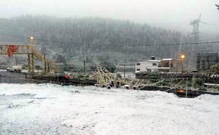 Cuajimalpa y Tlalpan se tiñen de blanco