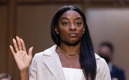Simone Biles culpa al sistema por "hacer la vista gorda" frente a abusos sexuales a gimnastas