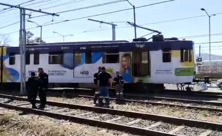 Por "error humano" se descarrila vagón de Línea 1 del Tren Ligero de Guadalajara, Jalisco
