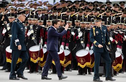 Agradece Peña Nieto apoyo de las Fuerzas Armadas en las elecciones