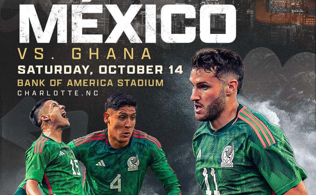 México vs Ghana: ¿A qué hora y por dónde ver en vivo el partido amistoso?