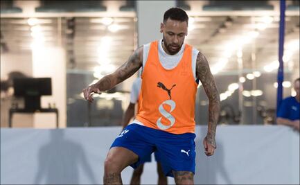 Neymar regresa a los entrenamientos casi un año después de la grave lesión en la rodilla