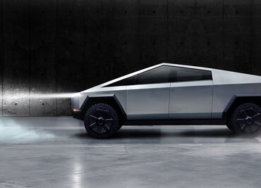 Recrean escena de Volver al futuro con la Tesla Cybertruck