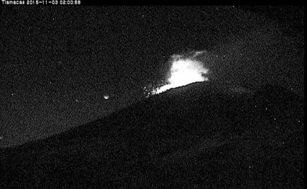 Popocatépetl volcano spews 124 exhalations