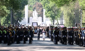 Clara Brugada pide a nuevos policías ser constructores de la paz; buscan graduación de 2 mil 500 elementos