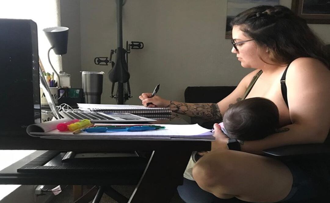 La lactancia materna tiene múltiples beneficios para el bebé, la madre e incluso para la comunidad - Foto: Instagram Marcella Mares (@cellapage_)