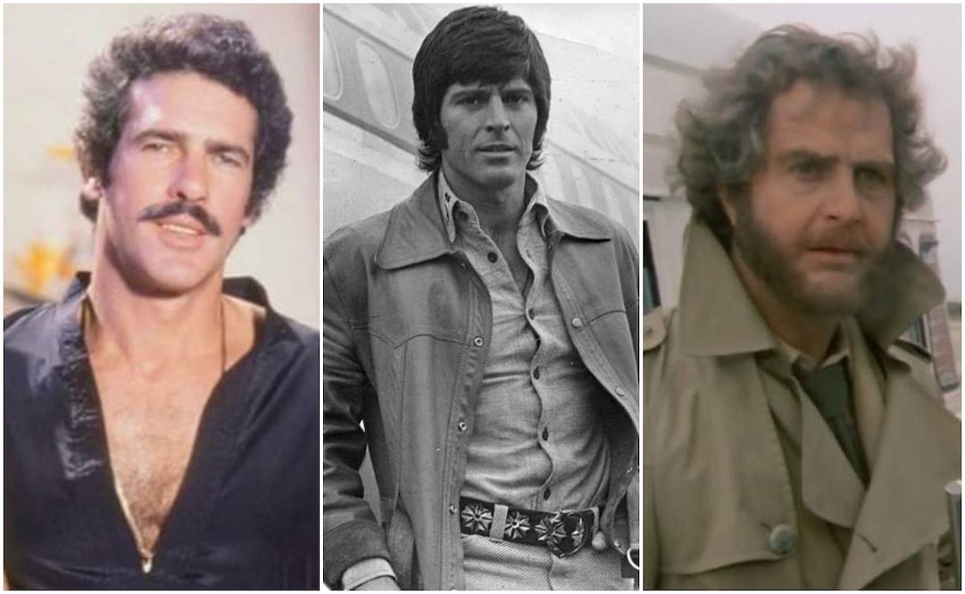 Andrés García, Jorge Rivero y Hugo Stiglitz. Instagram/Archivo.