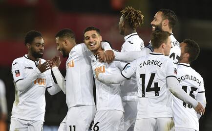 Swansea iguala marca de goles en Copa de Inglaterra