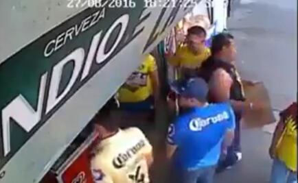 Supuestos americanistas roban tienda de conveniencia