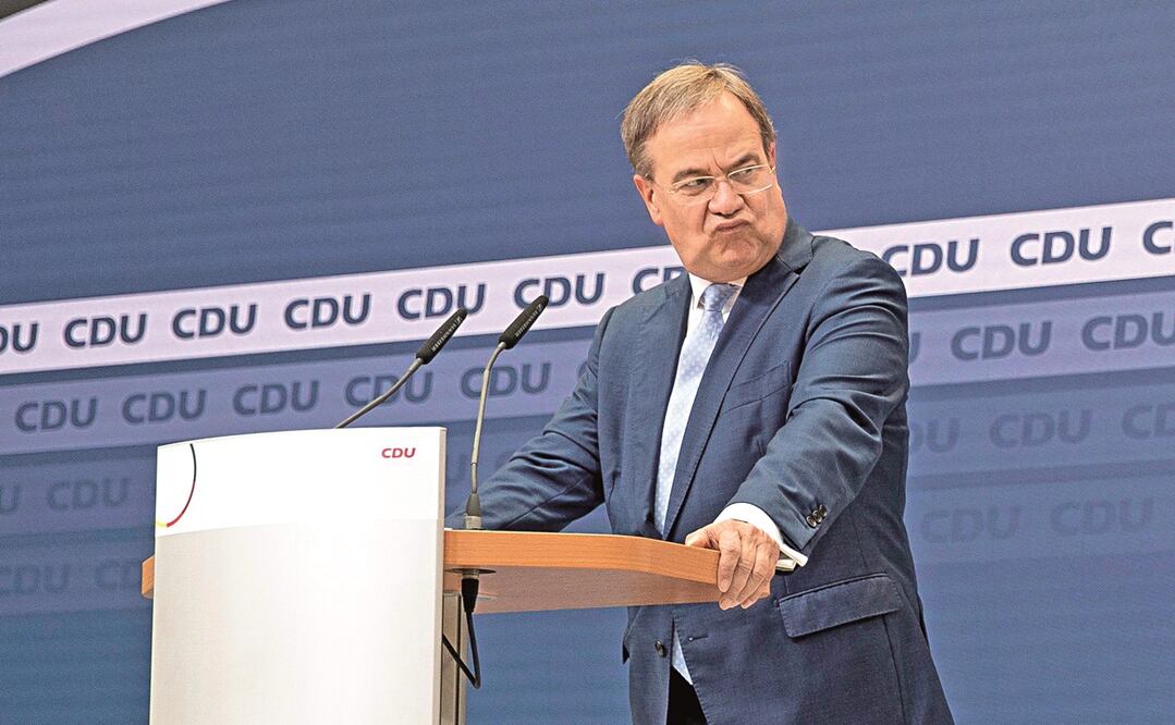 Pese a perder las elecciones, Armin Laschet intentará formar gobierno en Alemania. Sus opciones: los Liberales y los Verdes. Foto: EFE