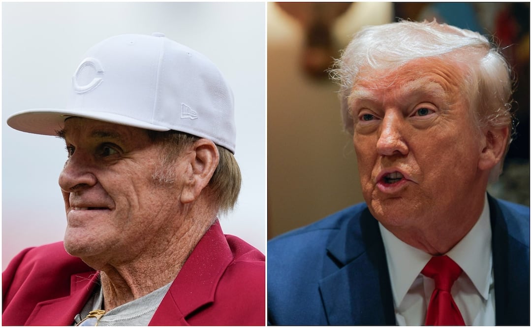 Donald Trump otorgará un perdón formal a Pete Rose. FOTO: Especial