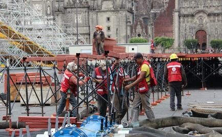 Pista de hielo en el Zócalo abrirá sus puertas el sábado 