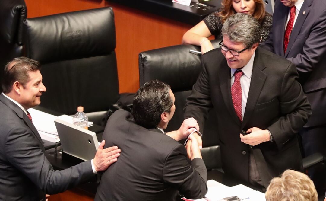 Ricardo Monreal, presidente de la Junta de Coordinación Política del Senado. Foto: Archivo/EL UNVIERSAL