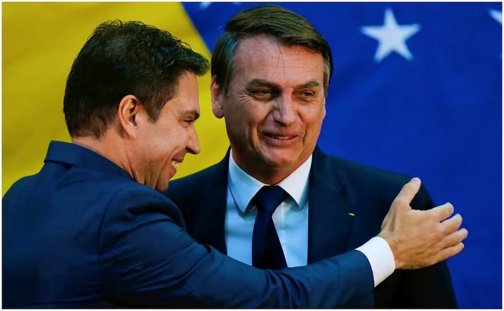 Jair Bolsonaro y Alexandre Ramagem. Foto: X (@NewsLiberdade)