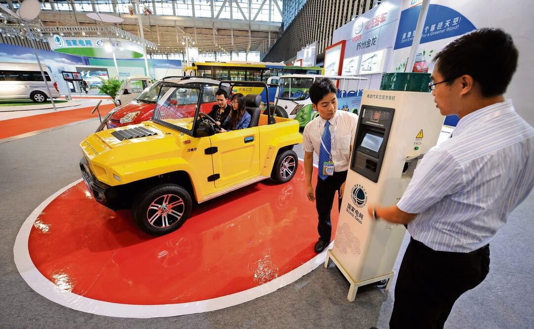 En 2023, China vendió 8.4 millones de automóviles eléctricos nuevos; es el país con más adquisiciones. Foto: Sun Can / Archivo XINHUA