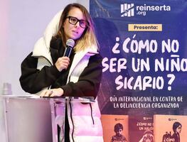 "Los niños ya no sólo son halcones para el narco"; Saskia Niño de Rivera presenta libro