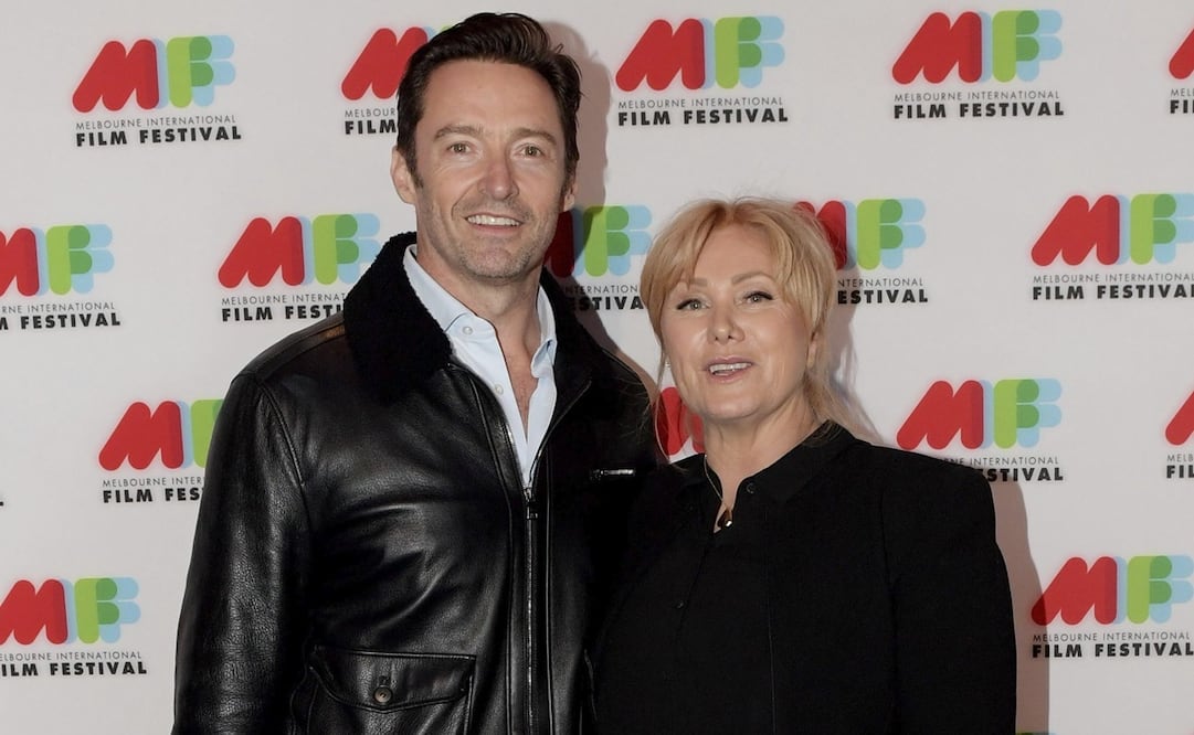 Hugh Jackman y su esposa Deborra-Lee Furness. Foto: Archivo EFE