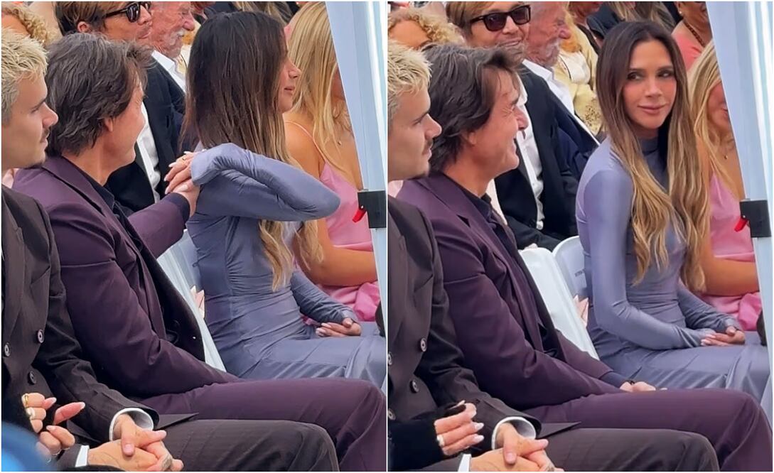 Victoria Beckham y Tom Cruise, presentes en la entrega de la estrella en el Paseo de la Fama de David Beckham.
Fotos: Instagram