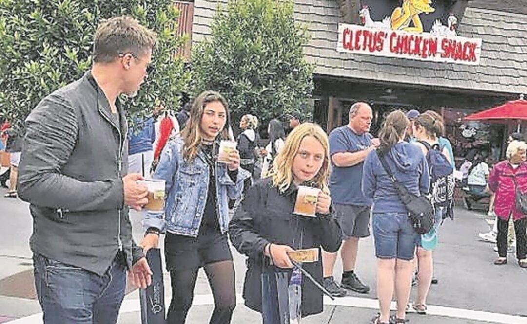 Pasearon por parques de los estudios Universal. (INSTAGRAM)