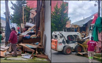 Realizan recuperación de espacios públicos en la alcaldía Tlalpan; rehabilitan andador y limpian calles 