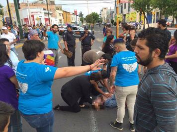 Muere arrollado en marcha Gay en Aguascalientes
