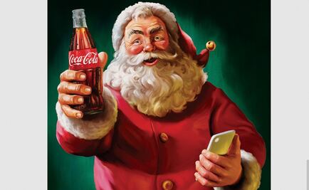 Coca-Cola pone celular a Santa