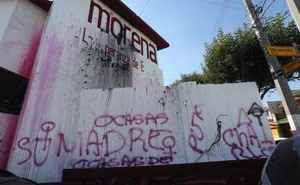 Morena interpondrá demanda en FGR por los actos vandálicos en sus oficinas en Toluca