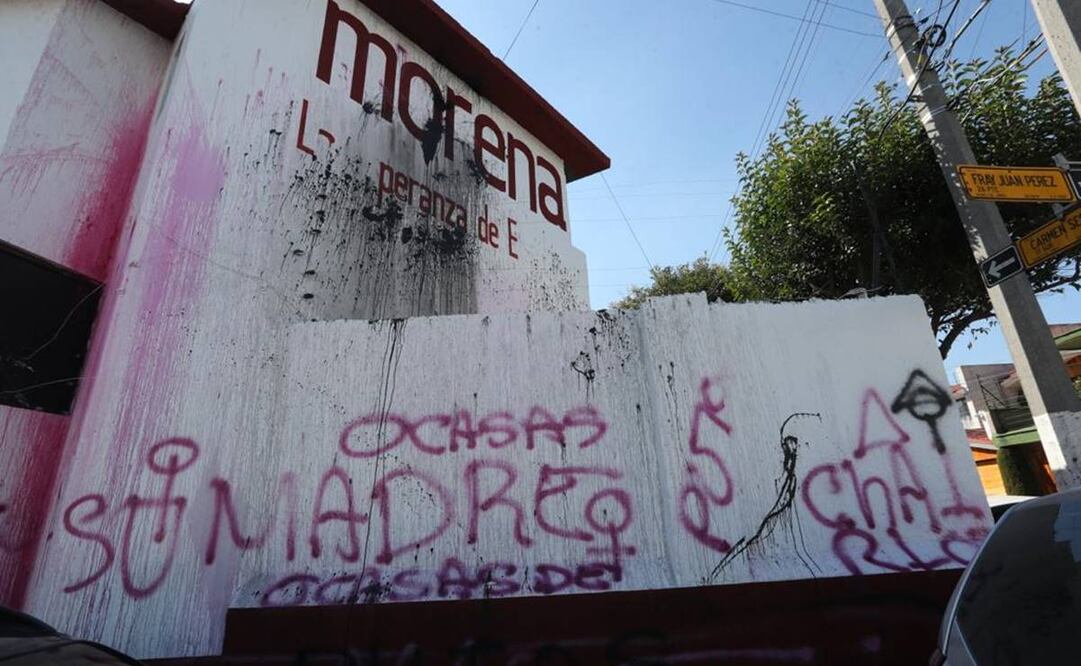 Oficina de Morena. Foto: Jorge Alvarado/ EL UNIVERSAL