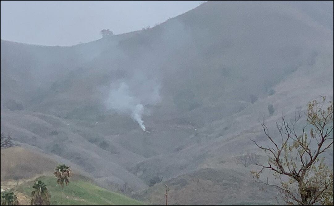 Accidente en California. Foto: Reuters