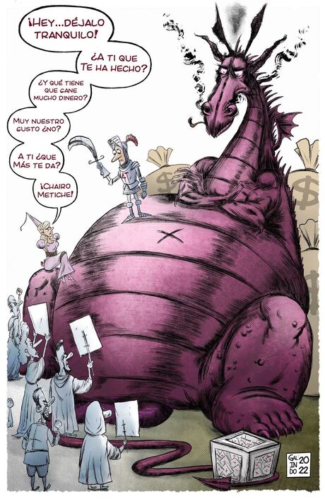 Defendiendo a mi dragón