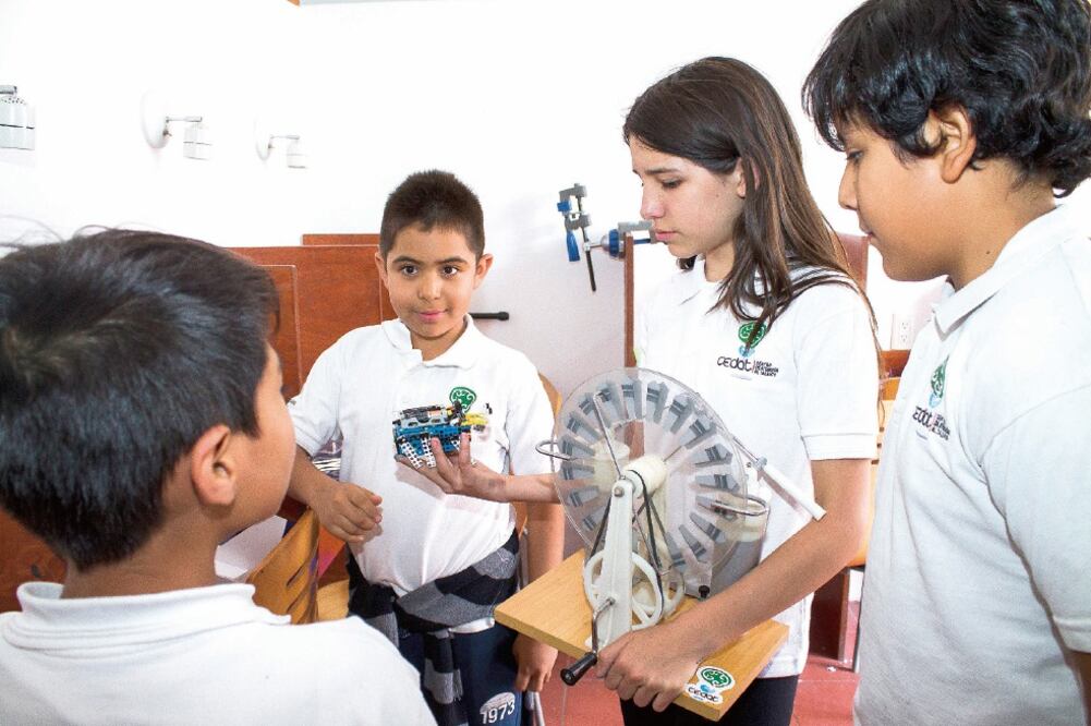 En el Cedat, los niños que cuentan con un coeficiente superior a los 130 puntos reciben las herramientas necesarias para desarrollar sus habilidades y enriquecer sus conocimientos en diferentes áreas (ARCHIVO EL UNIVERSAL)