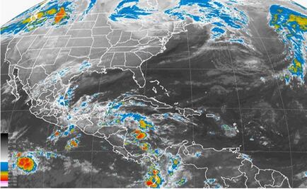 Frente frío 12 y onda tropical 47 causarán fuertes lluvias