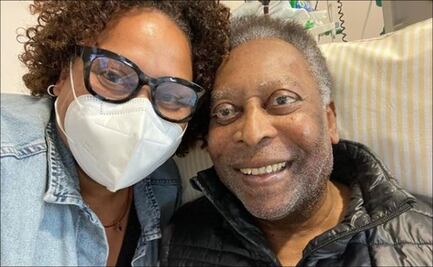 Ayer fue un paso atrás, pero hoy dio dos hacia adelante, escribió la hija de Pelé