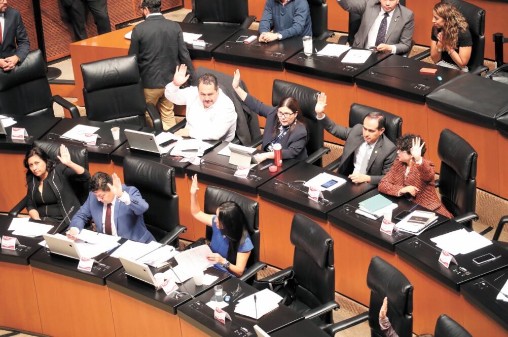 En el próximo periodo ordinario de sesiones se prevé avalar el dictamen para combatir a las empresas facturadoras de operaciones simuladas. Foto: GERMÁN ESPINOSA. EL UNIVERSAL