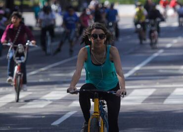 Acortan ruta del Ciclotón en la CDMX por realización del Medio Maratón