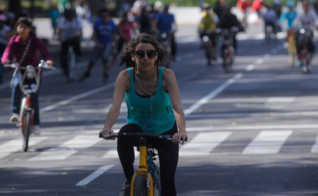 Acortan ruta del Ciclotón en el CDMX por realización del Medio Maratón. Foto: Archivo/EL UNIVERSAL 