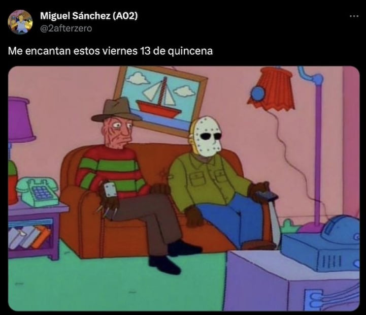 Memes de este viernes 13 de marzo de 2026. Foto: X