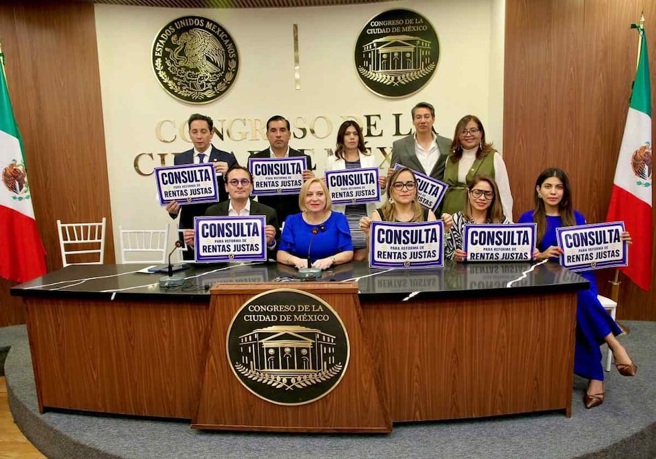 El Grupo Parlamentario del PAN en el Congreso de la Ciudad de México solicitó que la reforma en materia de rentas sea sometida a consulta pública antes de ser dictaminada. Foto: Especial